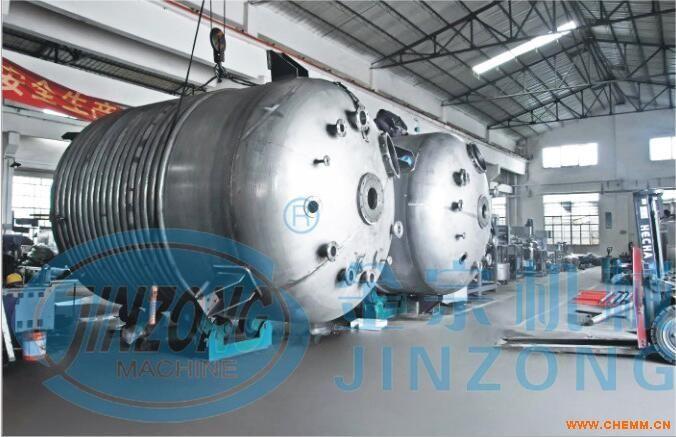 供應(yīng)30000l外盤(pán)管加熱反應(yīng)釜sus304不銹鋼化工機(jī)械化工設(shè)備